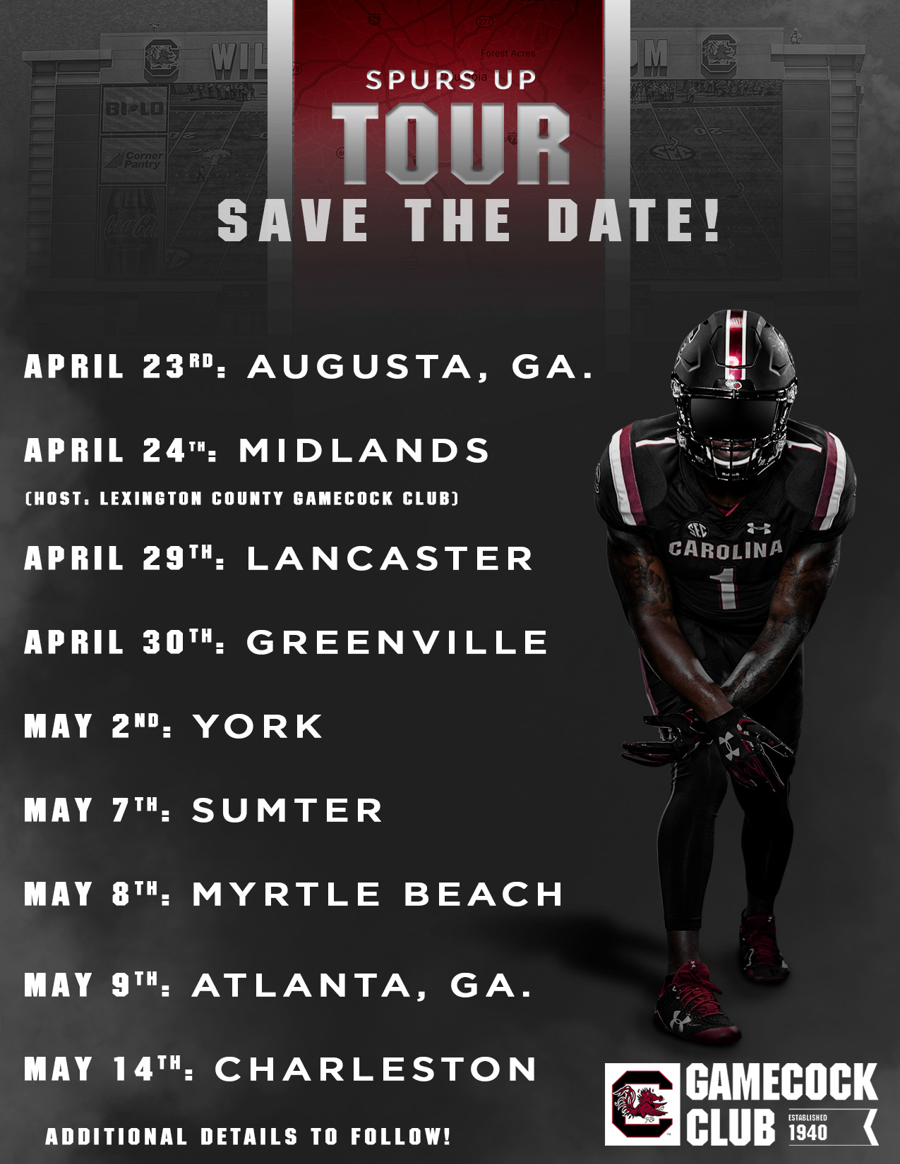Save the Date! Spurs Up Tour Dates and Locations Announced