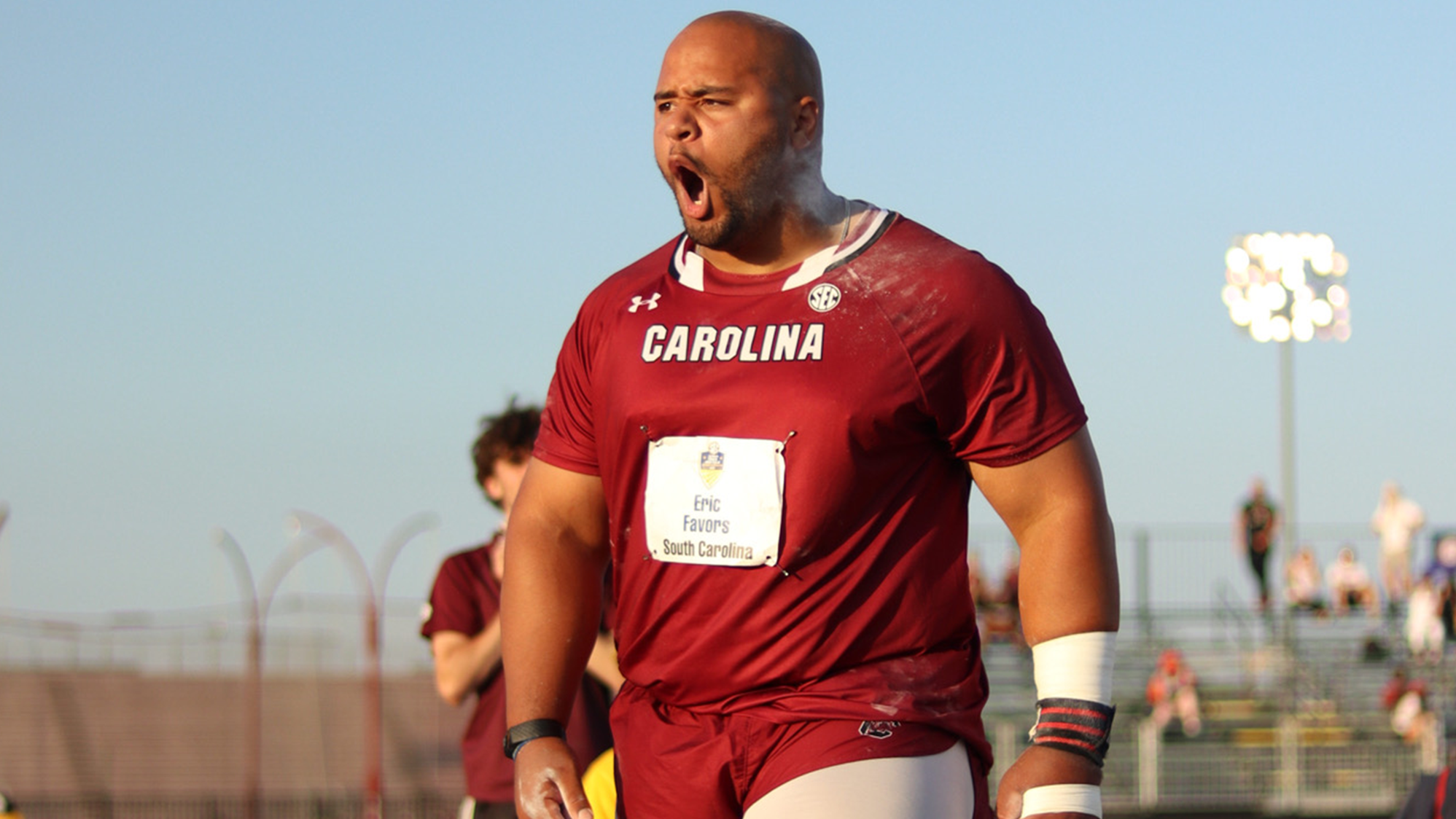 Favors Grabs Silver Medal on Day 2 of the SEC Outdoor Championships