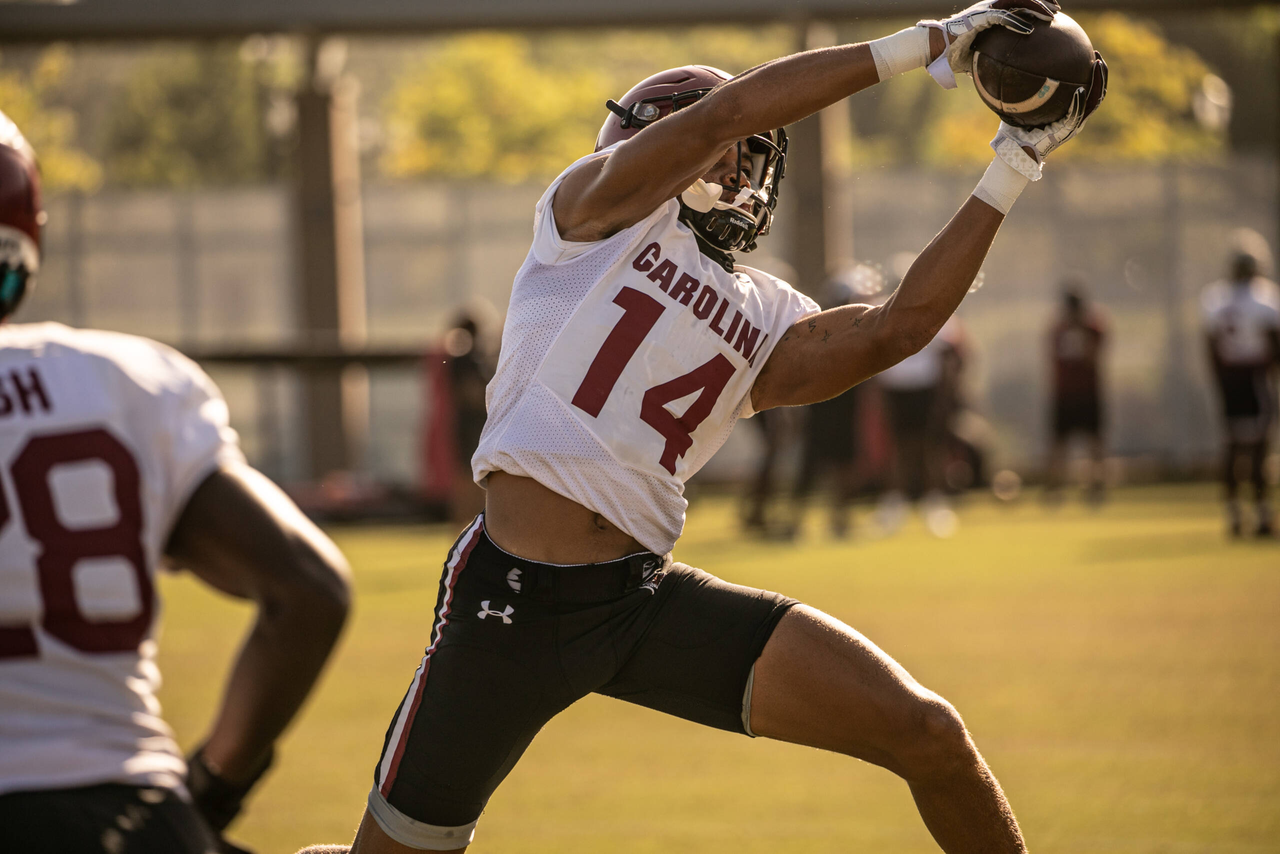 Joey Hunter (14) | Thursday, Sept. 3, 2020 | Ken & Cyndi Long Football Operations Center | Columbia, S.C. | Photos by South Carolina Athletics