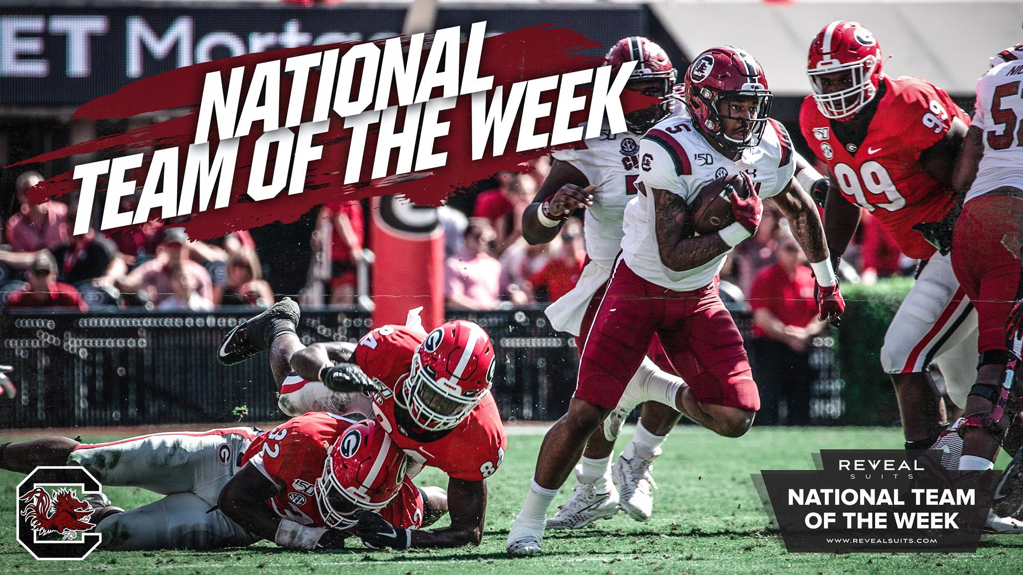 South Carolina is Reveal Suits National Team of the Week