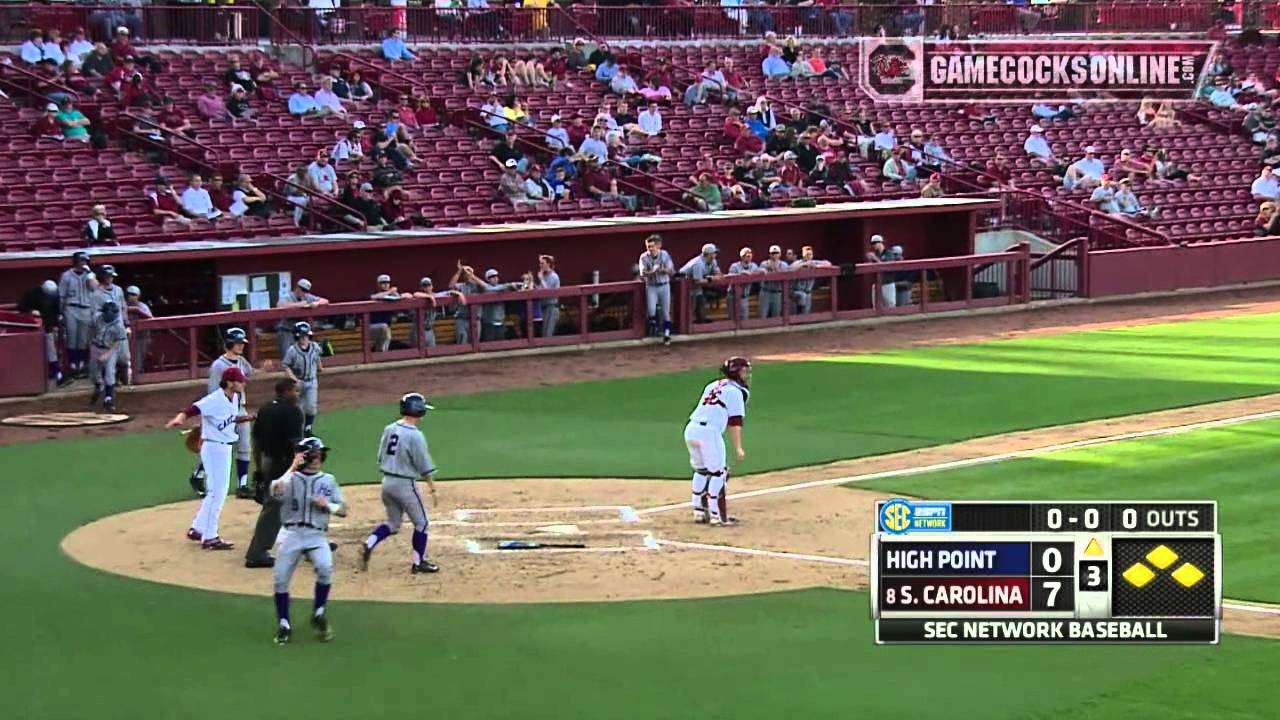 Highlights: South Carolina Baseball Downs High Point