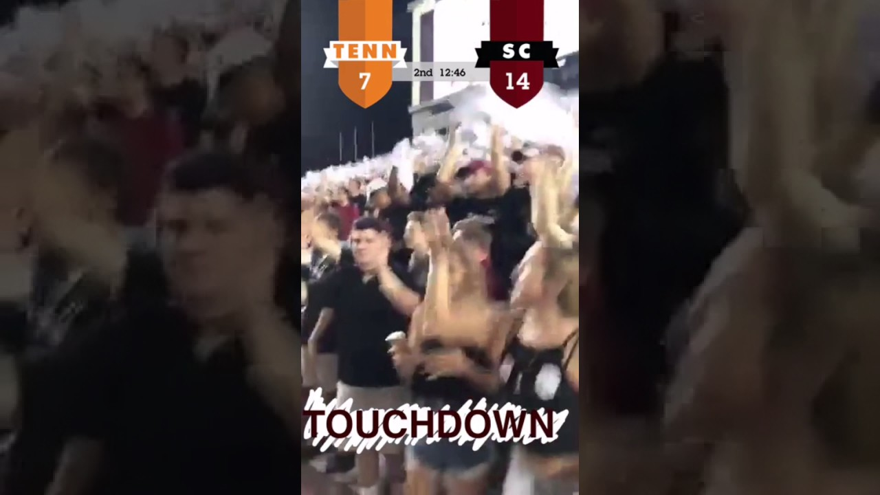 Snapchat Story - Gamecock Football vs. Tennessee