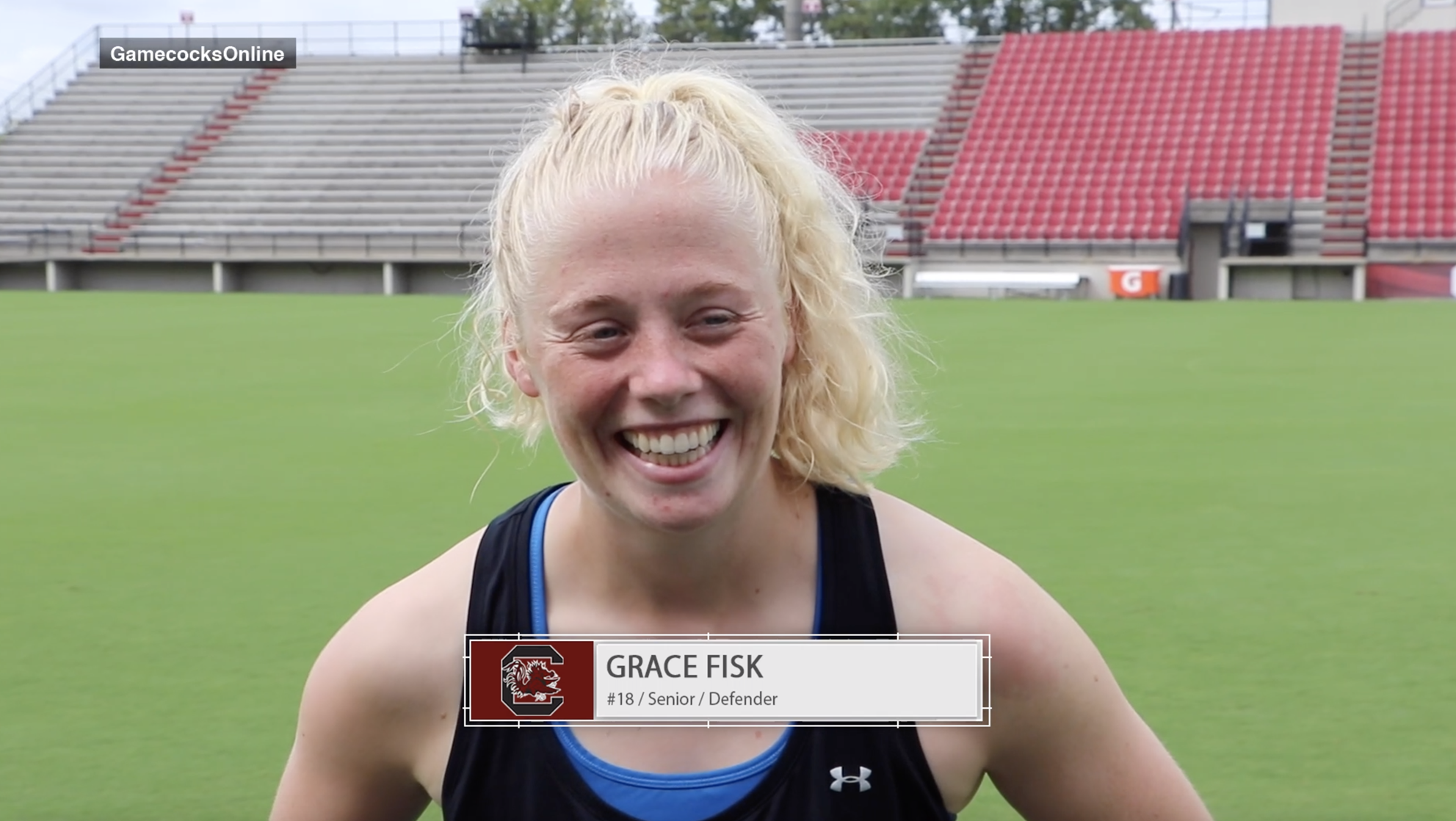 8/20/19 - Grace Fisk Preseason Media Availability