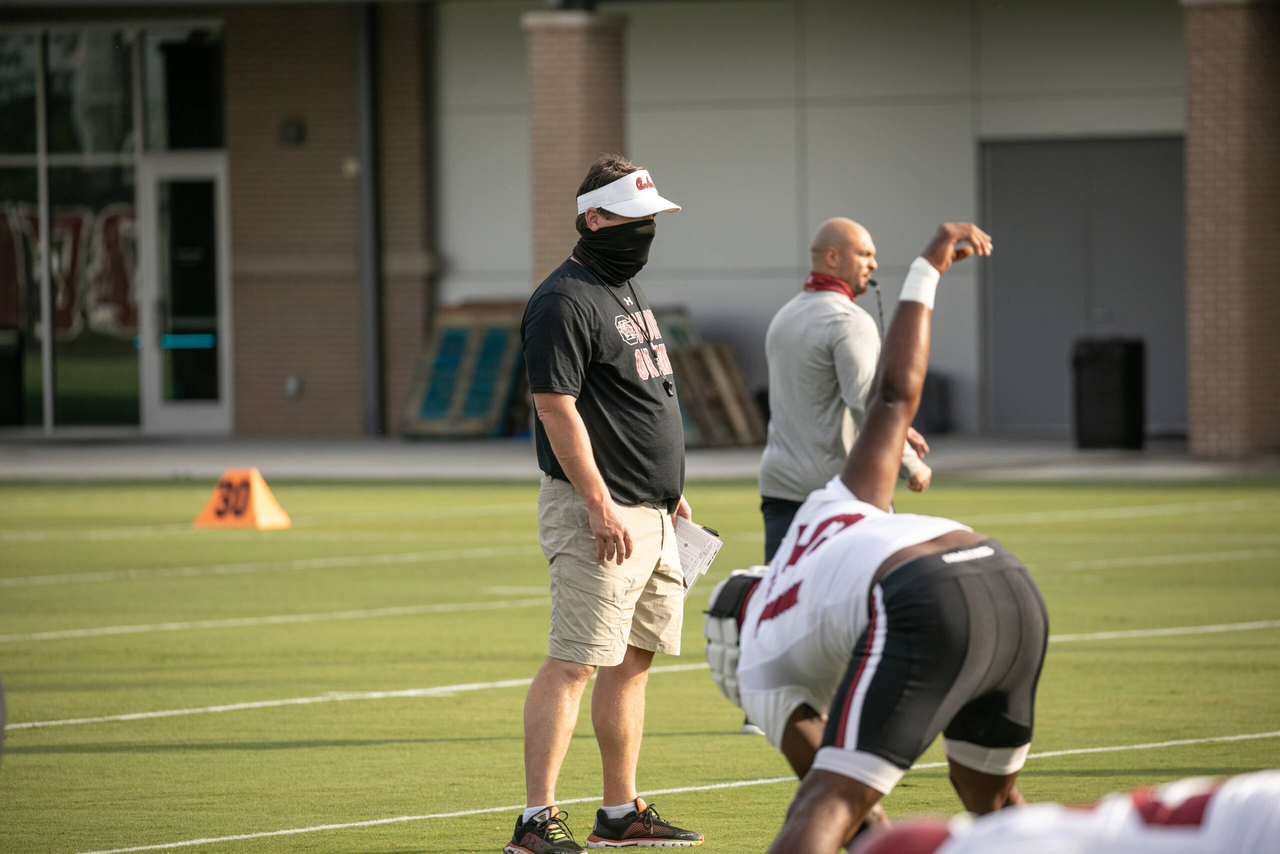 Tuesday, Aug. 18, 2020 | Ken & Cyndi Long Football Operations Center | Columbia, S.C. | Photos by South Carolina Athletics