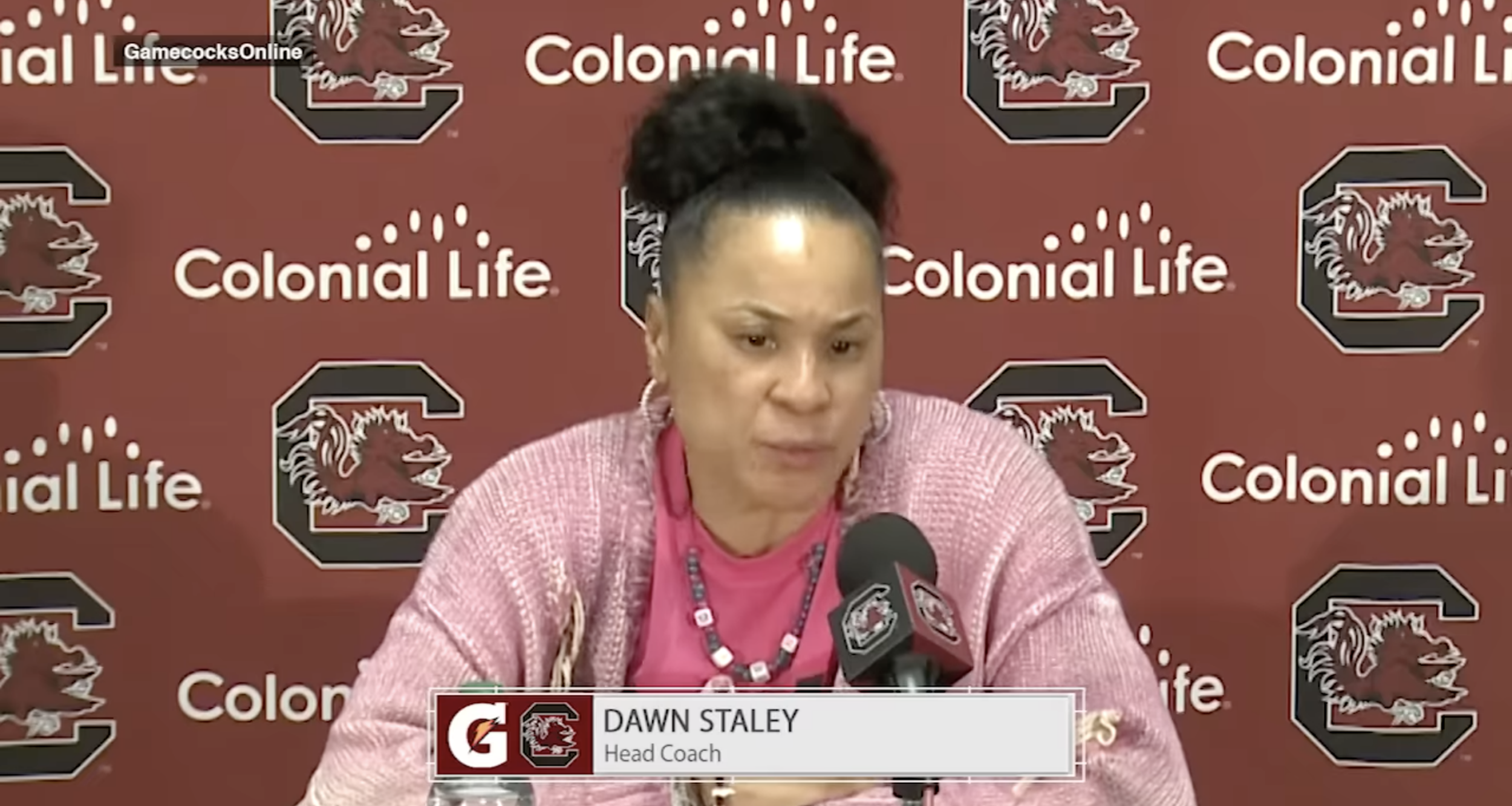 Postgame News Conference: Dawn Staley - (Ole Miss)