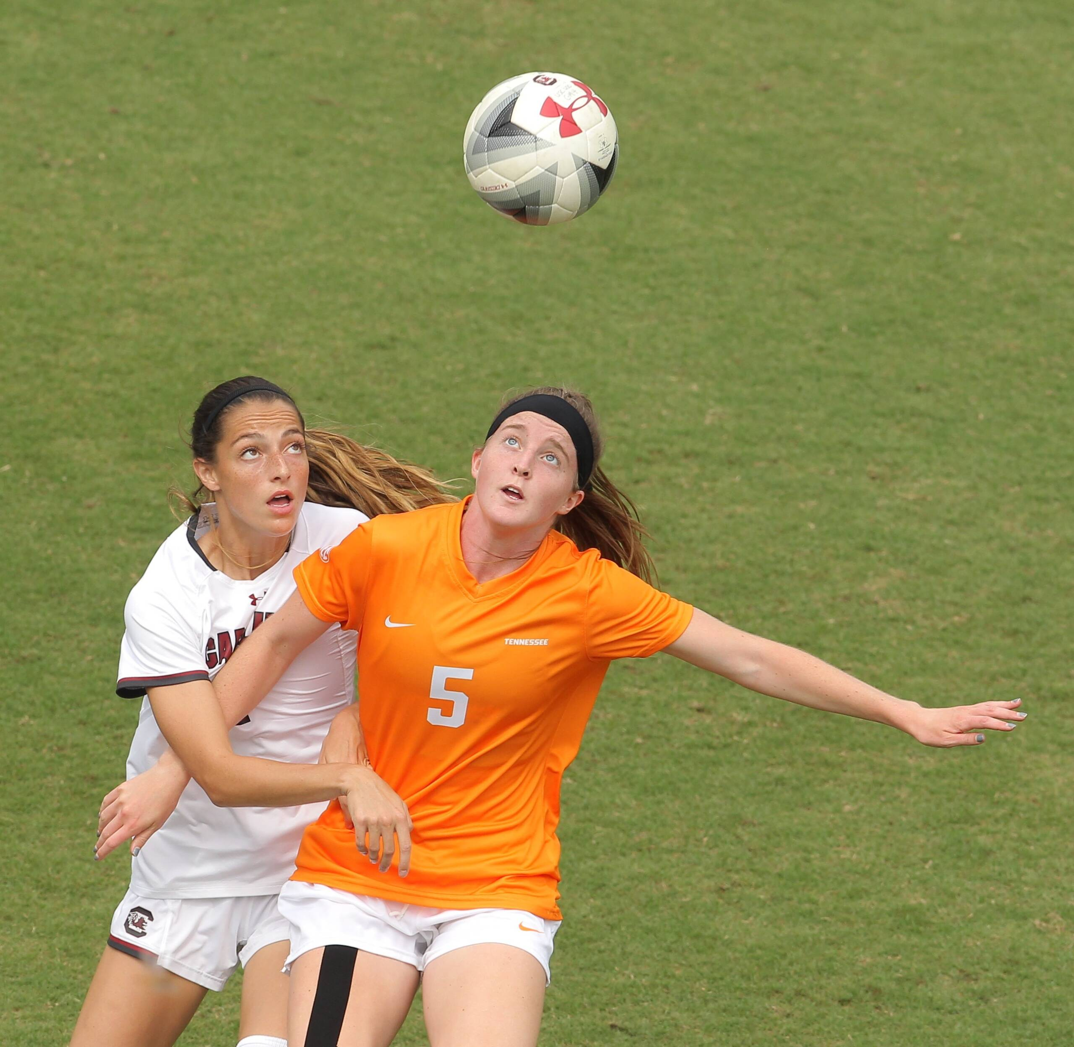 No. 3 South Carolina women's soccer vs. No. 21 Tennessee