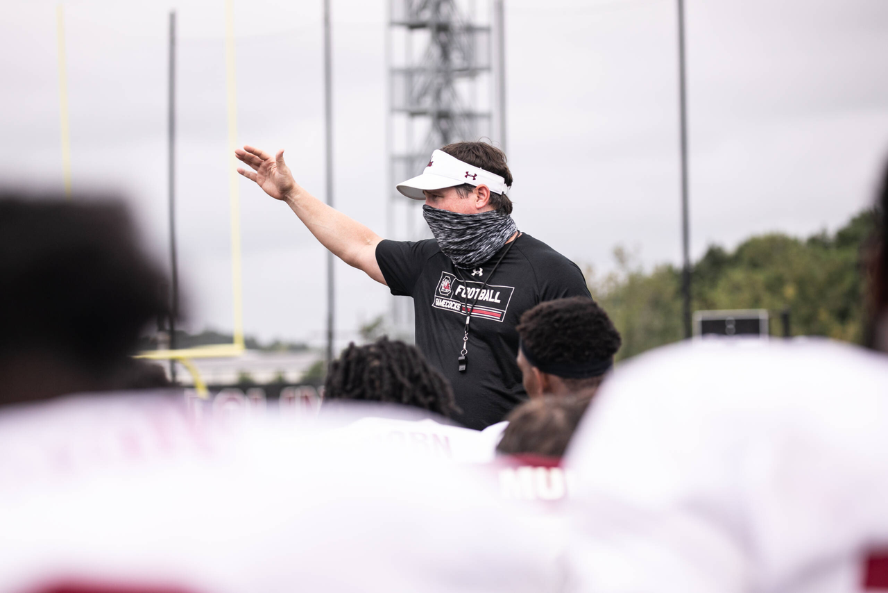 Head coach Will Muschamp | Monday, Aug. 24, 2020 | Ken & Cyndi Long Football Operations Center | Columbia, S.C. | Photos by South Carolina Athletics