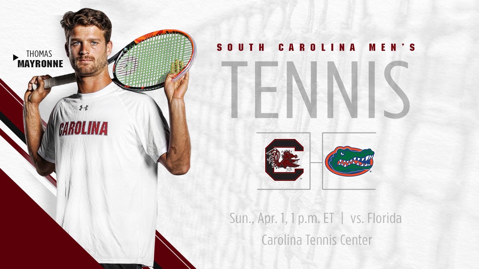 Gamecocks to Host 10th-Ranked Florida on Sunday Afternoon