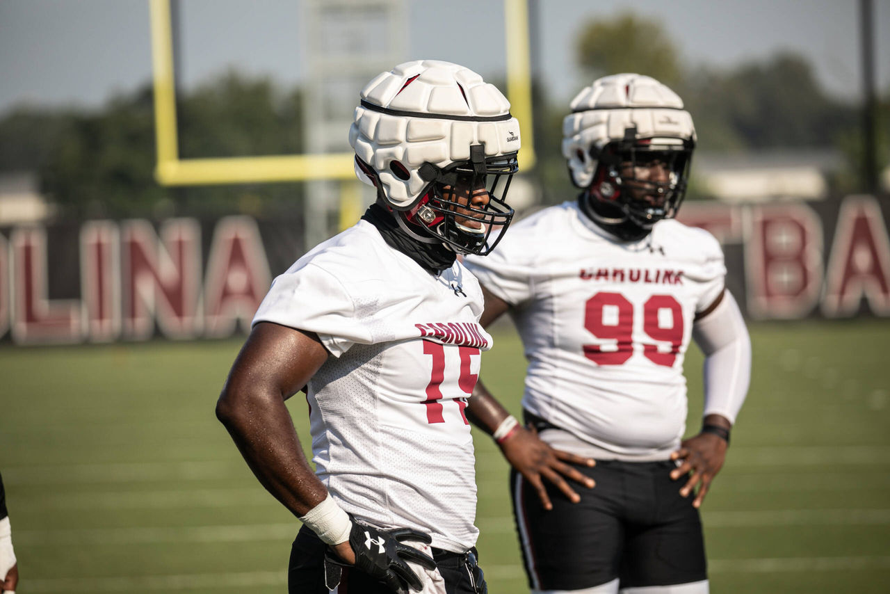 Aaron Sterling (15) | Wednesday, Aug. 19, 2020 | Ken & Cyndi Long Football Operations Center | Columbia, S.C. | Photos by South Carolina Athletics