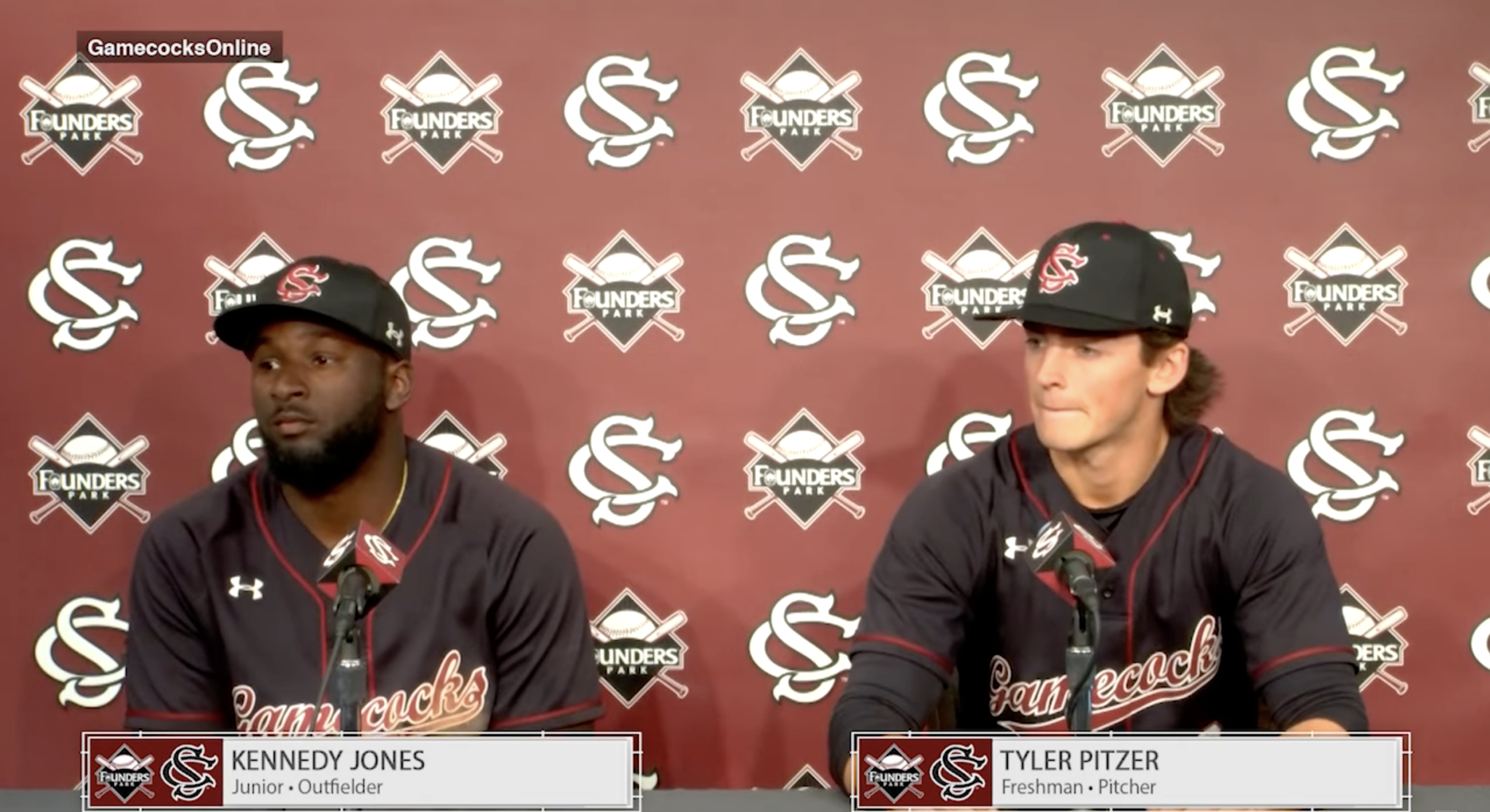 Baseball PostGame News Conference: Kennedy Jones and Tyler Pitzer - (Vandy)