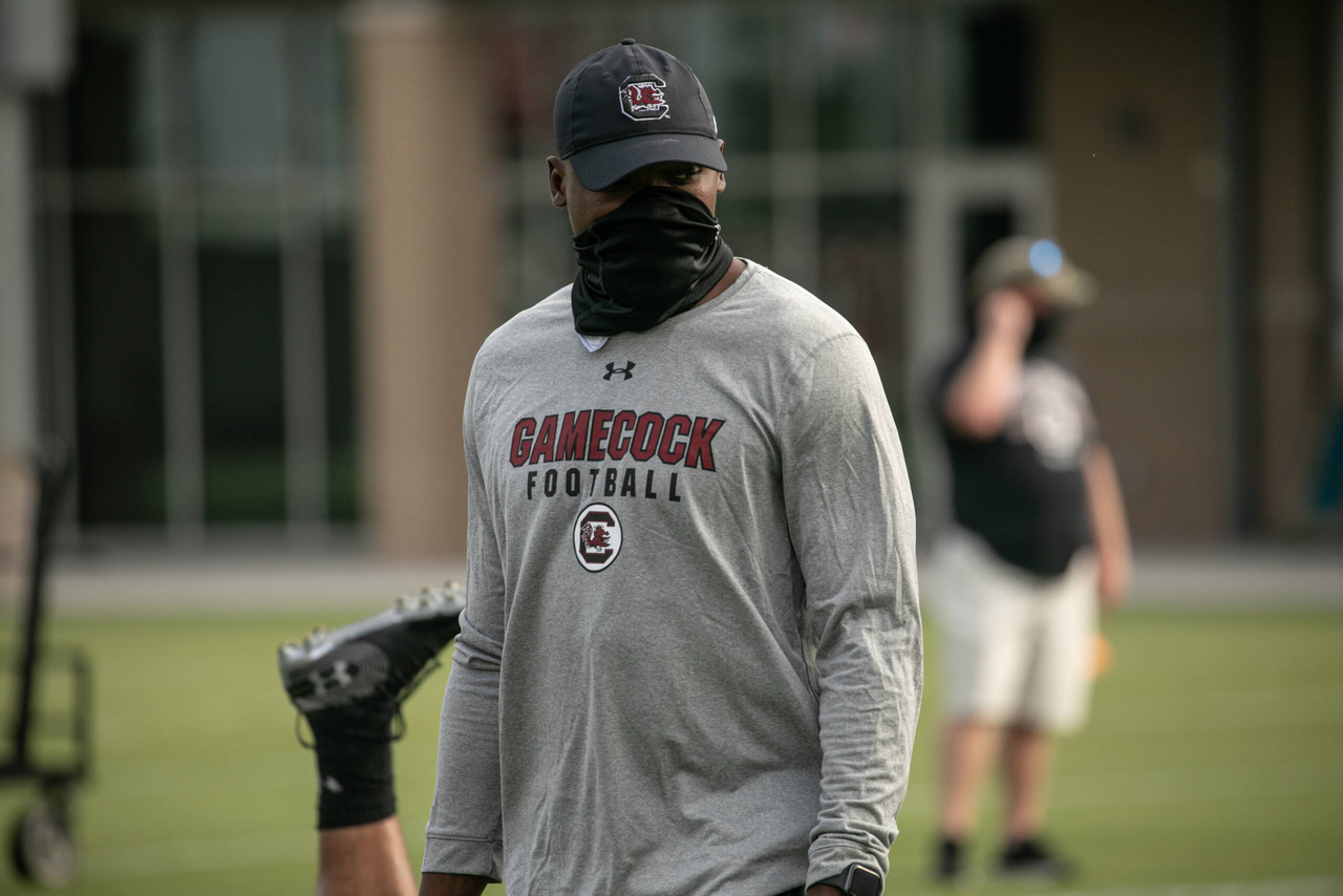 Tuesday, Aug. 18, 2020 | Ken & Cyndi Long Football Operations Center | Columbia, S.C. | Photos by South Carolina Athletics