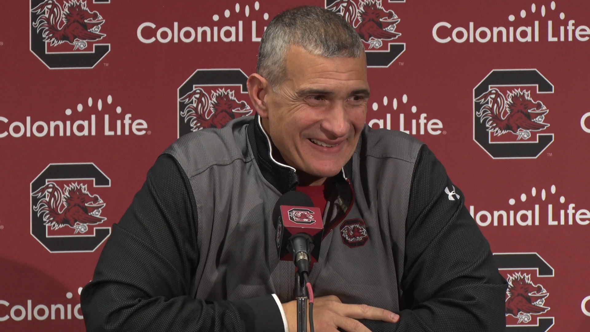 VIDEO: Frank Martin News Conference + Freshmen Availability