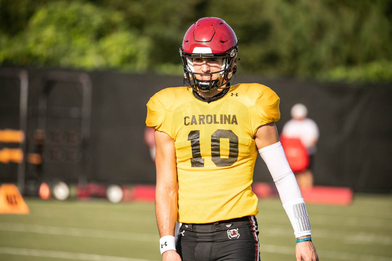 Jay Urich (10) | Thursday, Aug. 27, 2020 | Ken & Cyndi Long Football Operations Center | Columbia, S.C. | Photos by South Carolina Athletics