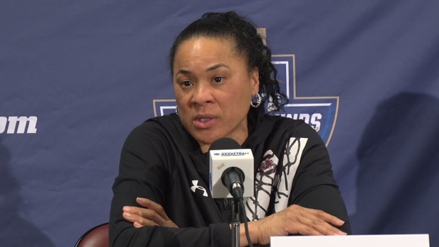 A'ja Wilson, Tyasha Harris, Dawn Staley NCAA News Conference — 3/15/18