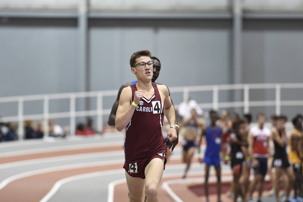 David Olds in action at the Gamecock Inaugural | Jan. 18, 2019 | Photo by Allen Sharpe