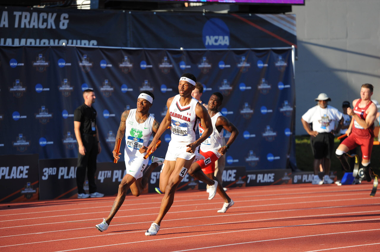 Ty Jaye Robbins in action at the 2019 NCAA Outdoor Championships | June 5-8, 2019 | Photos by Cheryl Treworgy