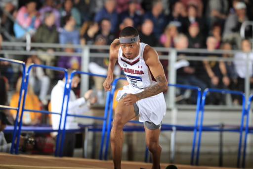 Quincy Hall in action at the 2019 NCAA Indoor Championships | March 9, 2019 | Photo by Walt Middleton