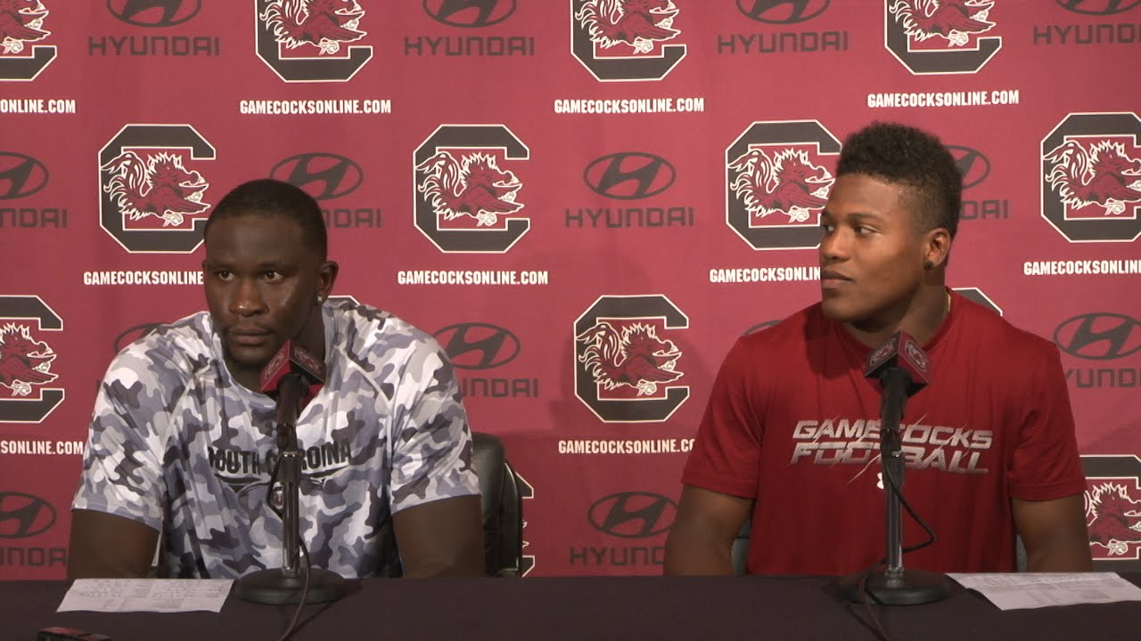 Jerell Adams & Pharoh Cooper Post-Game Press Conference (Kentucky) - 9/12/15