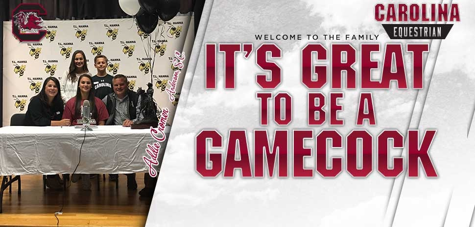 Gamecocks Sign Addie Cromer to National Letter of Intent