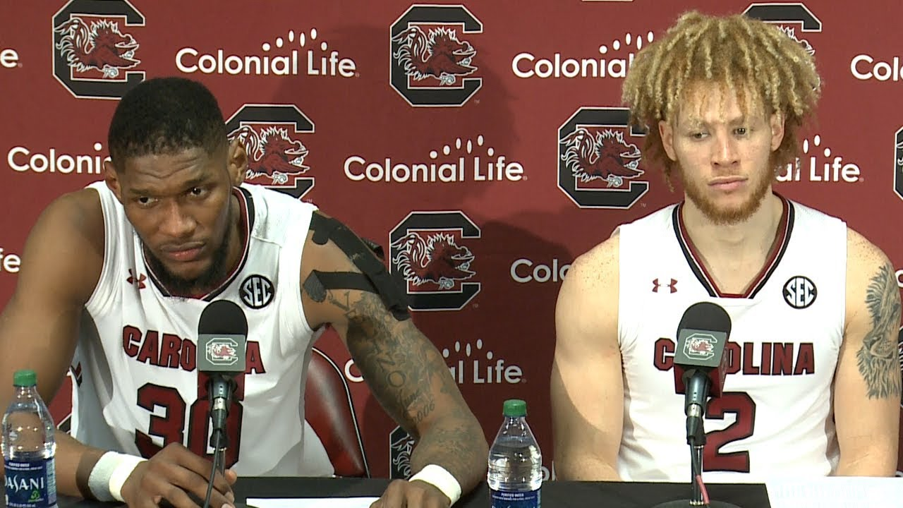 POSTGAME: Chris Silva, Hassani Gravett on Clemson — 12/22/18