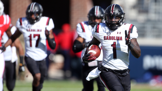 Chapman/USC's Deebo Samuel now valued at running back and receiver