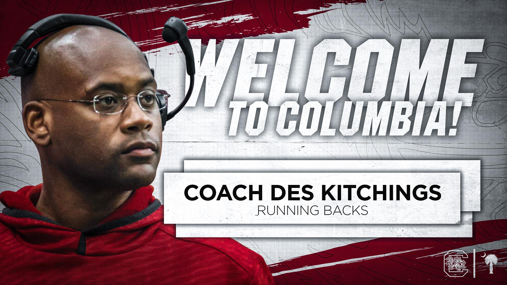 Muschamp Tabs Des Kitchings as Running Backs Coach