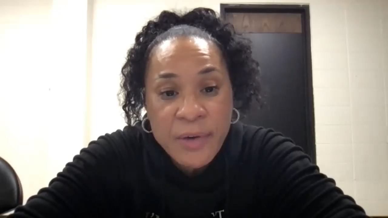 1/24/21 - Dawn Staley on LSU