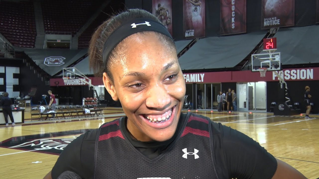 A'ja Wilson Media Availability - 2/9/18