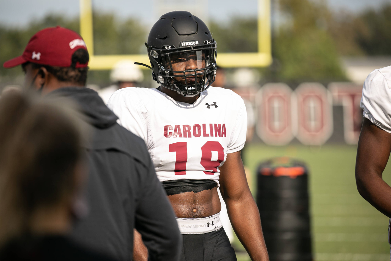 Brad Johnson (19) | Tuesday, Sept. 15, 2020 | Ken & Cyndi Long Football Operations Center | Columbia, S.C. | Photos by South Carolina Athletics