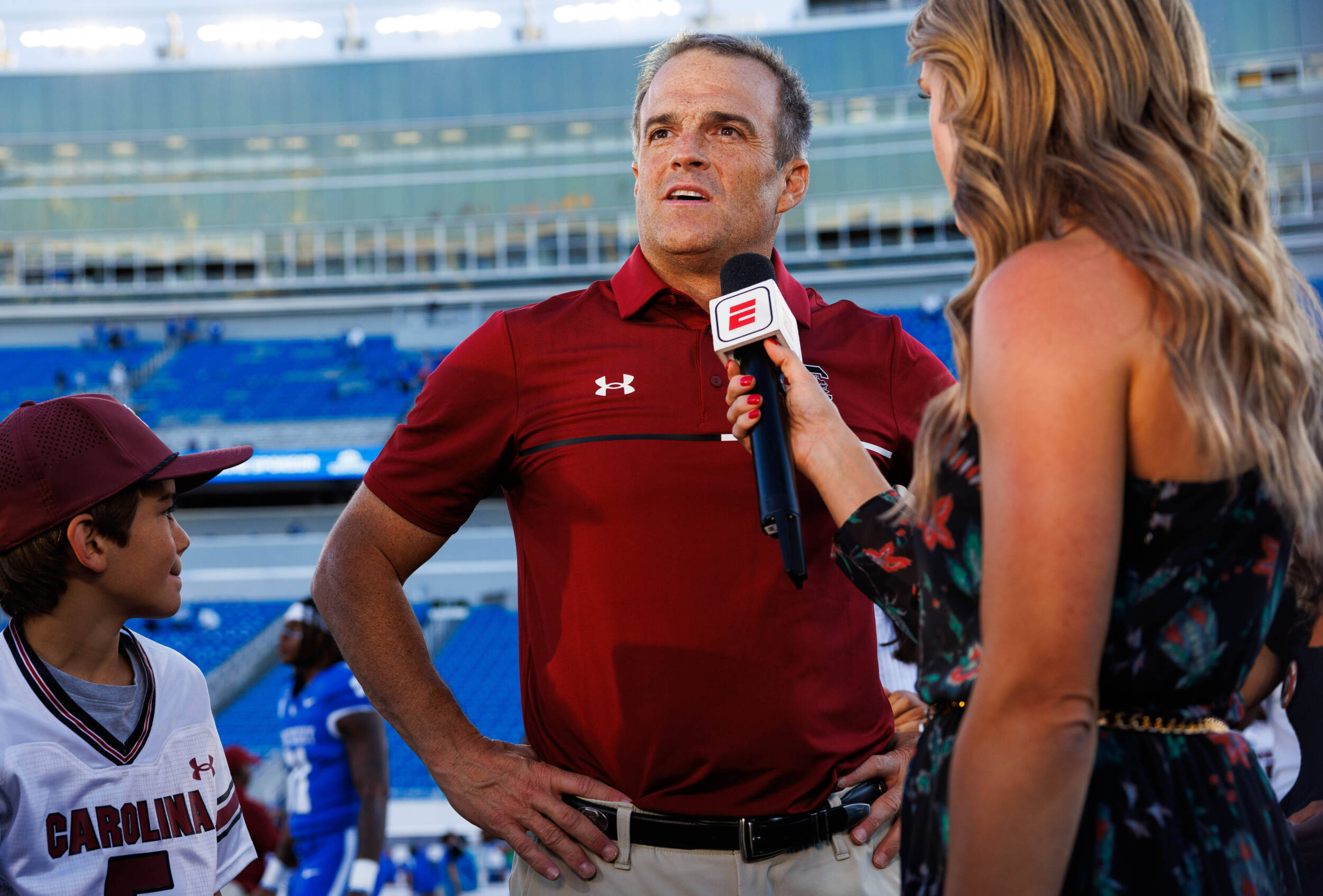 Watch Live: Head Coach Shane Beamer's Postgame News Conference (Akron)