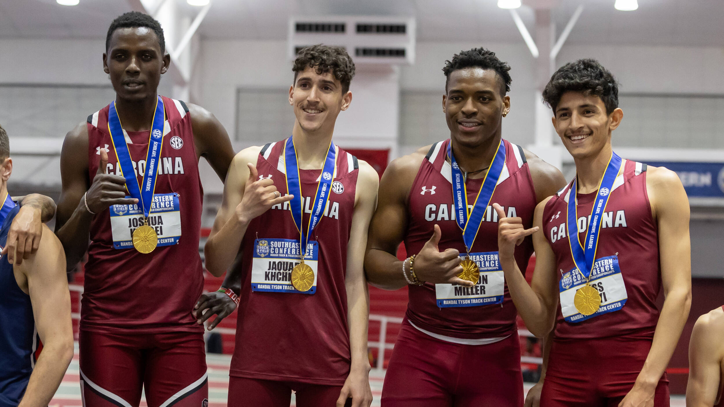 Gamecocks Set Three Program Records on Opening Day of SEC Indoor Championships