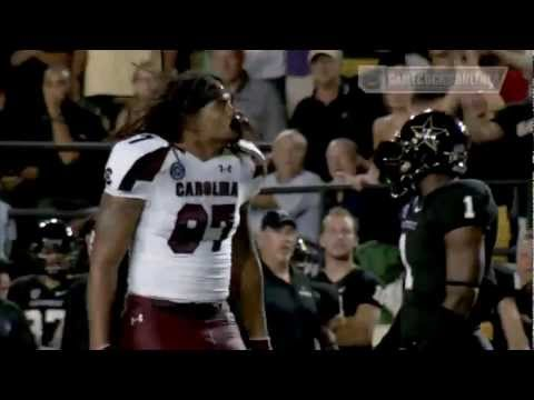 Highlights: Justice Cunningham - South Carolina Football