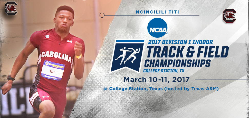 Gamecocks Selected to NCAA Indoor Championships