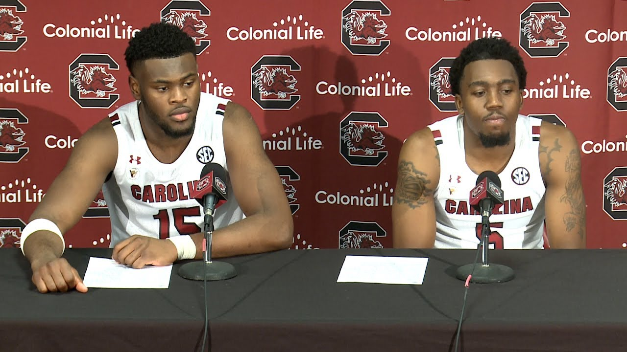 POSTGAME: Wildens Leveque, Jermaine Couisnard on USC Upstate — 11/9/21