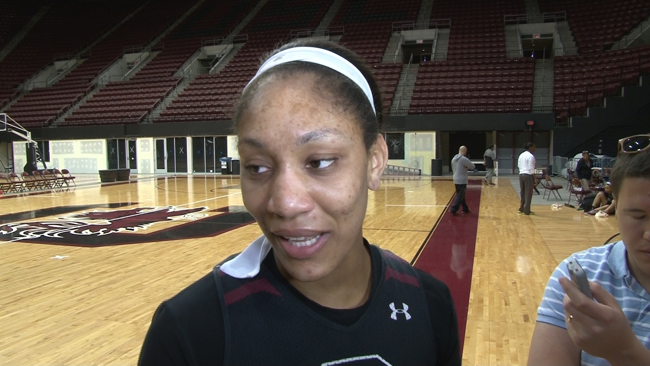 A'ja Wilson Media Availability - 2/17/17