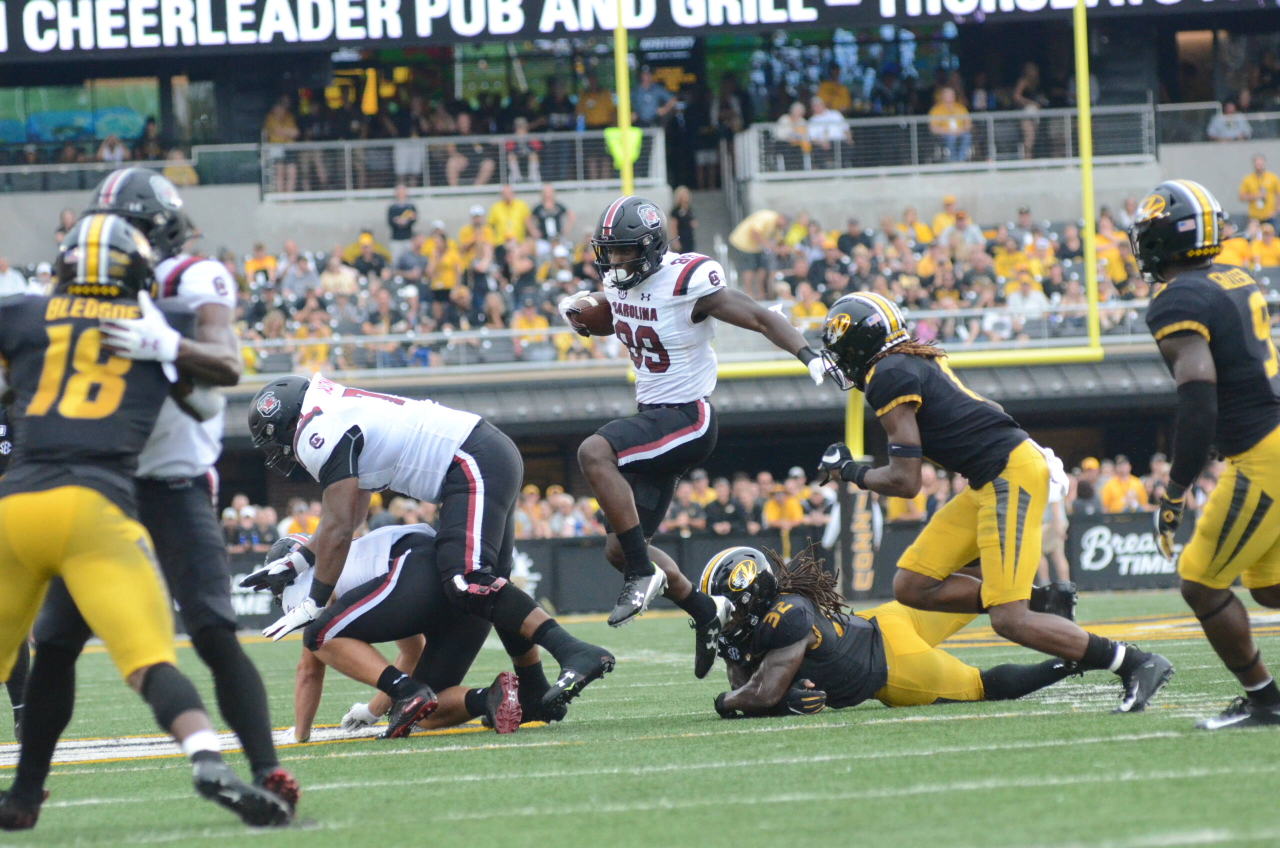 Bryan Edwards (89) at Missouri (Sept. 21, 2019)