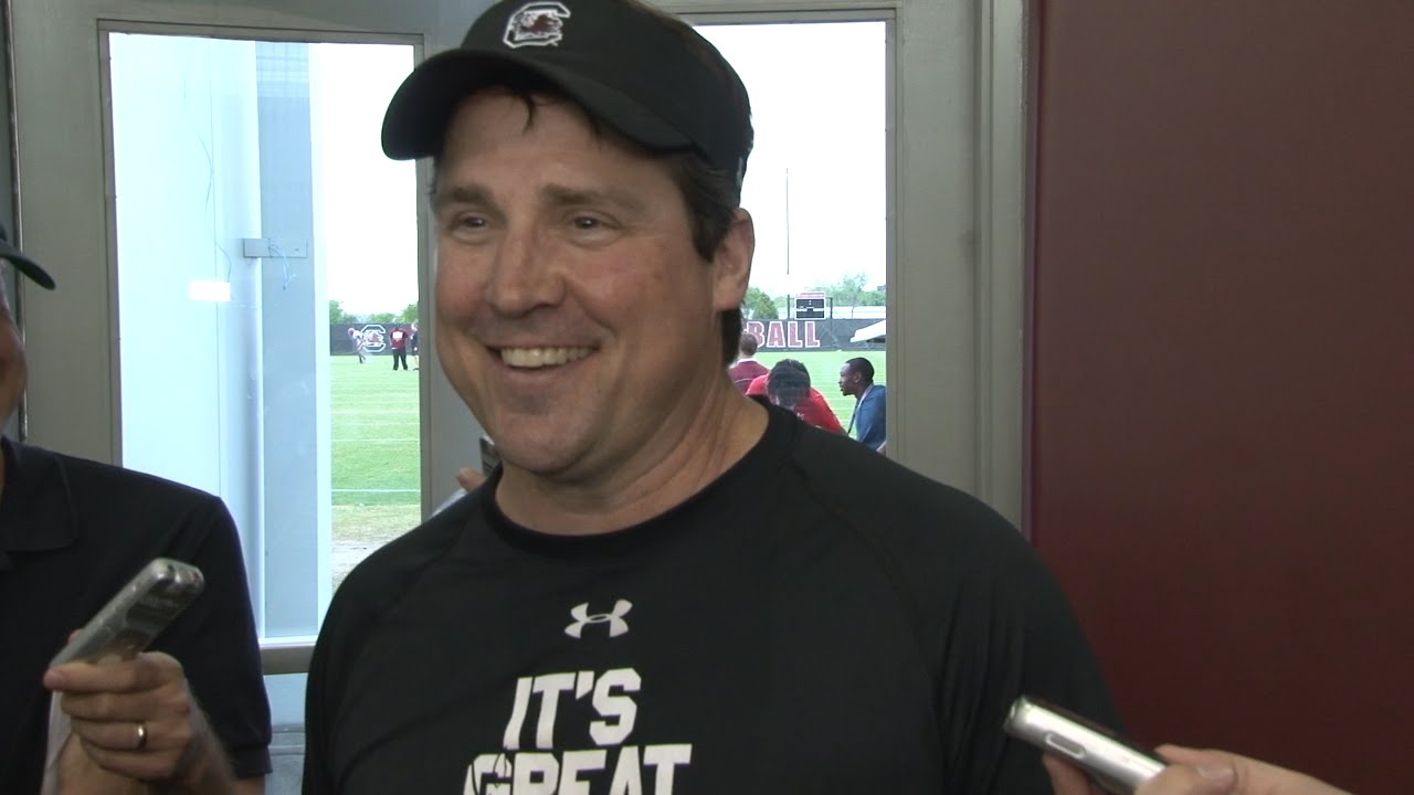 Will Muschamp Post-Practice Comments — 3/31/16