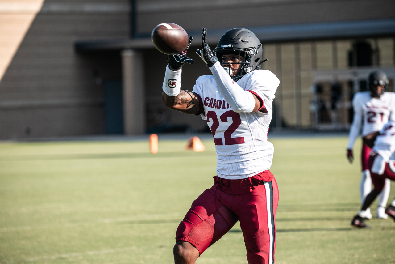 John Dixon (22) | Tuesday, Sept. 8, 2020 | Ken & Cyndi Long Football Operations Center | Columbia, S.C. | Photos by South Carolina Athletics