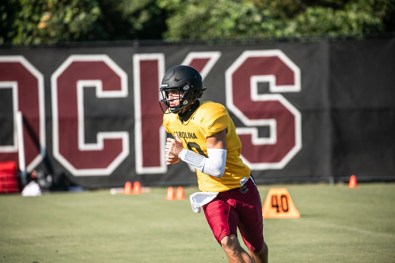 Jay Urich (10) | Tuesday, Sept. 8, 2020 | Ken & Cyndi Long Football Operations Center | Columbia, S.C. | Photos by South Carolina Athletics