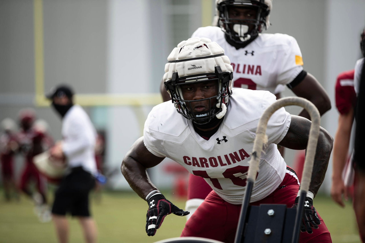 Rodricus Fitten (16) | Tuesday, Sept. 1, 2020 | Ken & Cyndi Long Football Operations Center | Columbia, S.C. | Photos by South Carolina Athletics