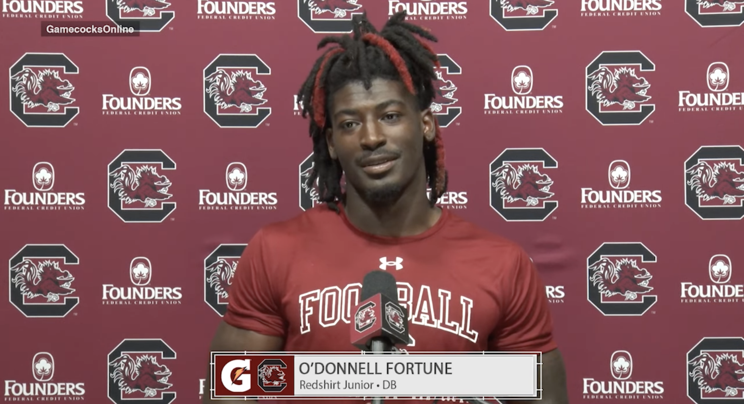 Football: O'Donnell Fortune News Conference