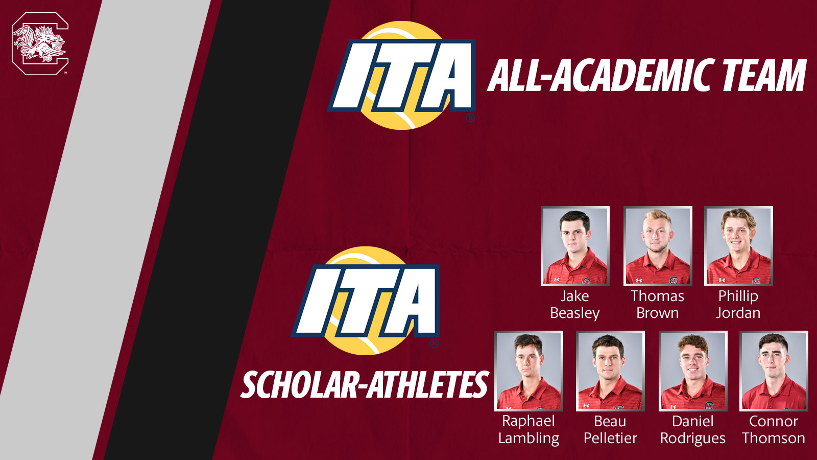 Gamecocks Collect ITA Academic Honors