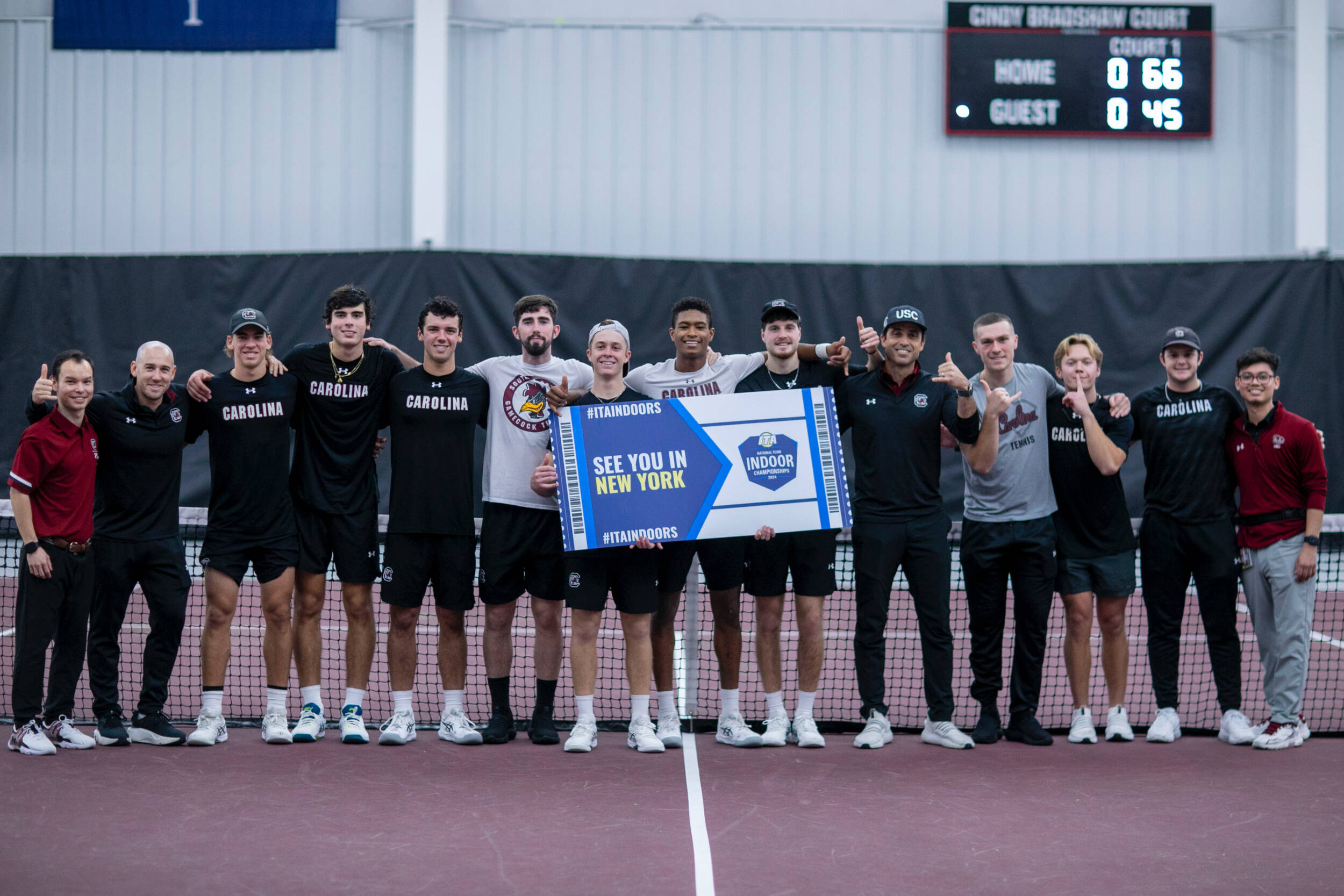 Sarr’s Clinch Punches Ticket to ITA Indoor Championships