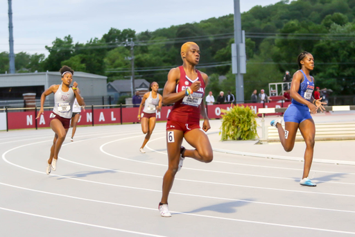 Wadeline Jonathas in action at the 2019 SEC Outdoor Track & Field Championships | May 10, 2019 | Photo by Charles Revelle