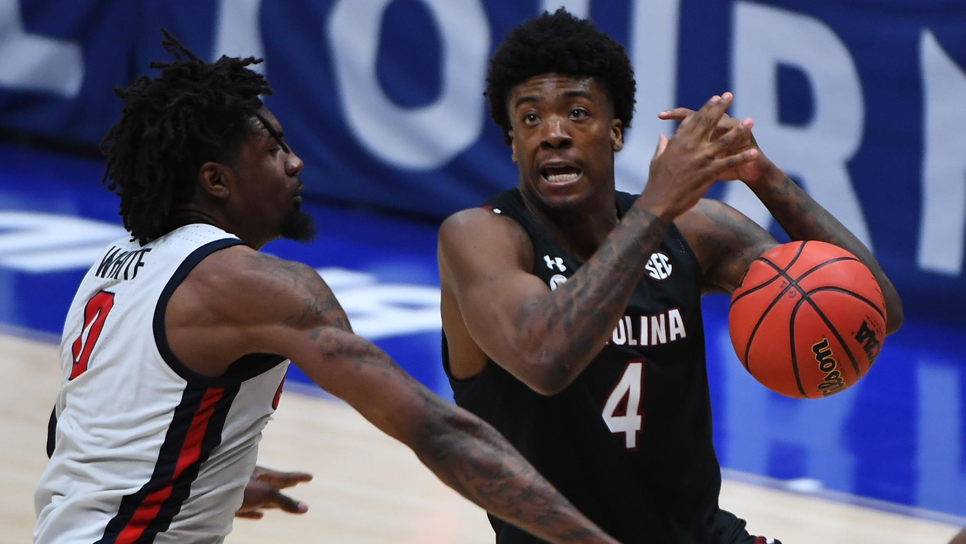 Joiner, Ole Miss beat South Carolina 76-59 in SEC Tournament