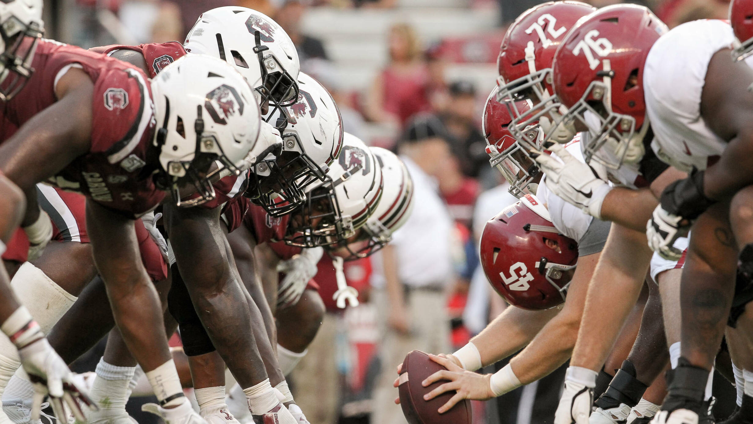 Oct. 12 Showdown between Gamecocks and Top-Ranked Alabama Set for ABC