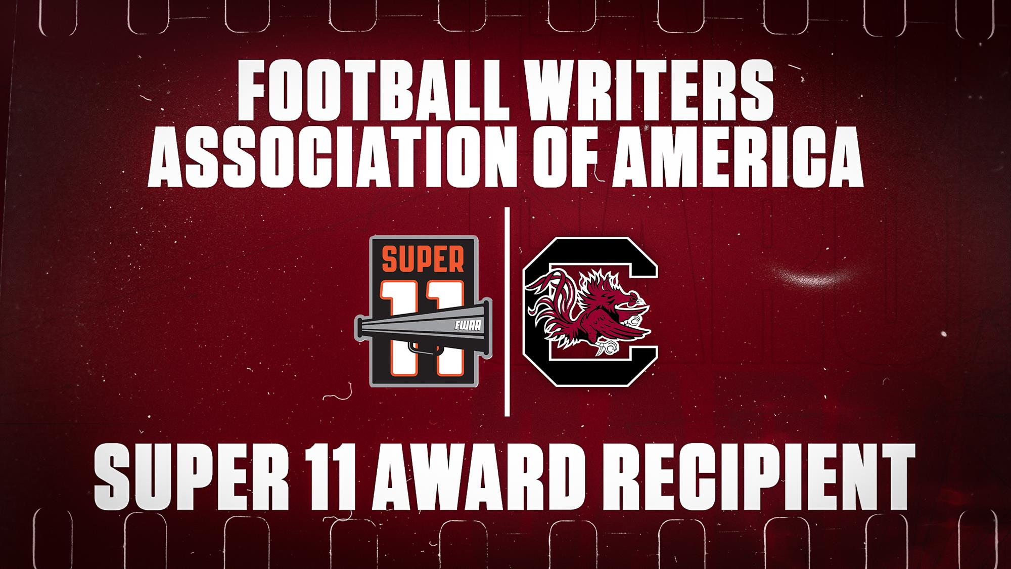 South Carolina Honored with Super 11 Award