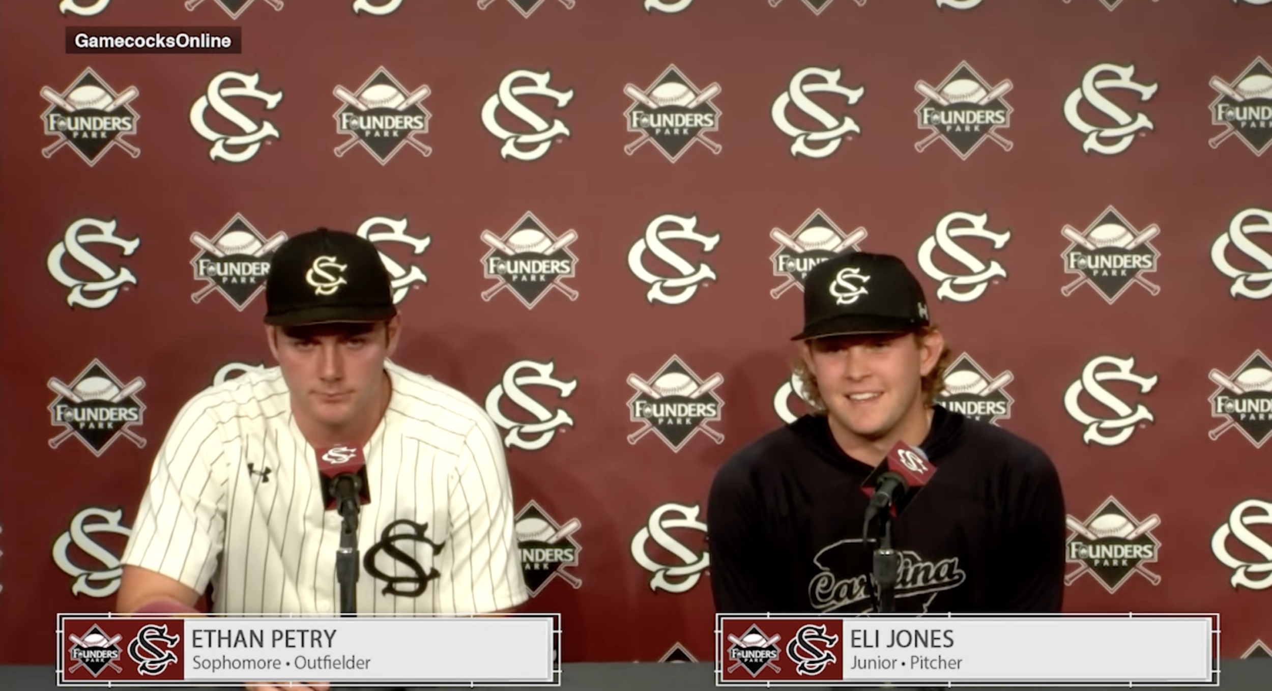 Baseball PostGame News Conference: Ethan Petry and Eli Jones - (Vandy)