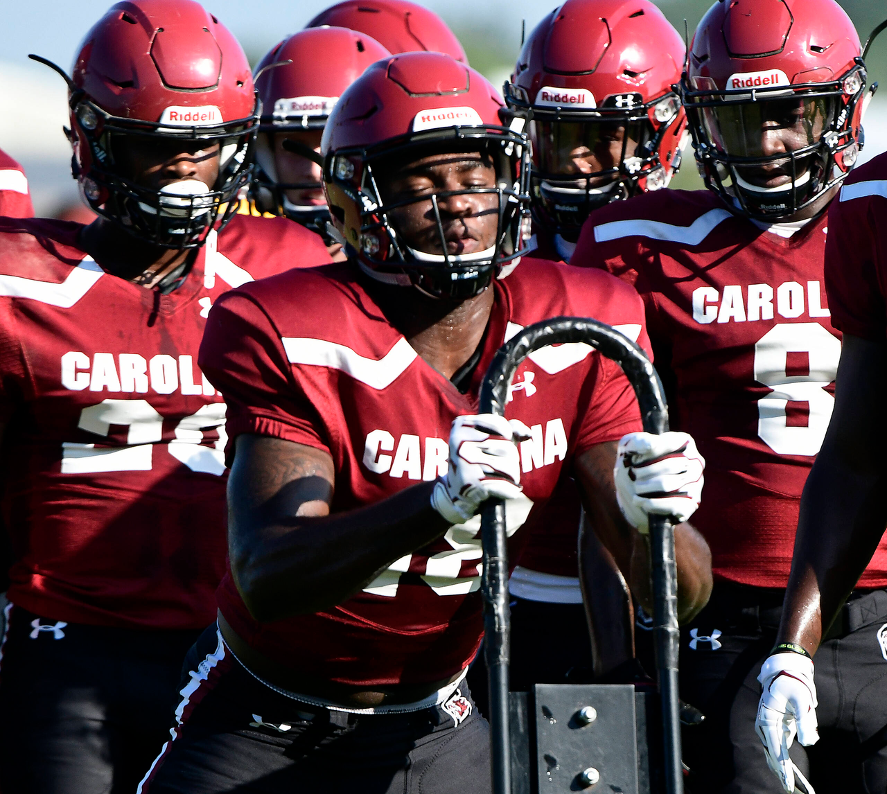 OrTre Smith at practice | Aug. 6, 2018 | Photo by Allen Sharpe