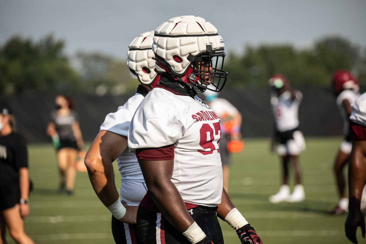 Devontae Davis (97) | Wednesday, Aug. 19, 2020 | Ken & Cyndi Long Football Operations Center | Columbia, S.C. | Photos by South Carolina Athletics